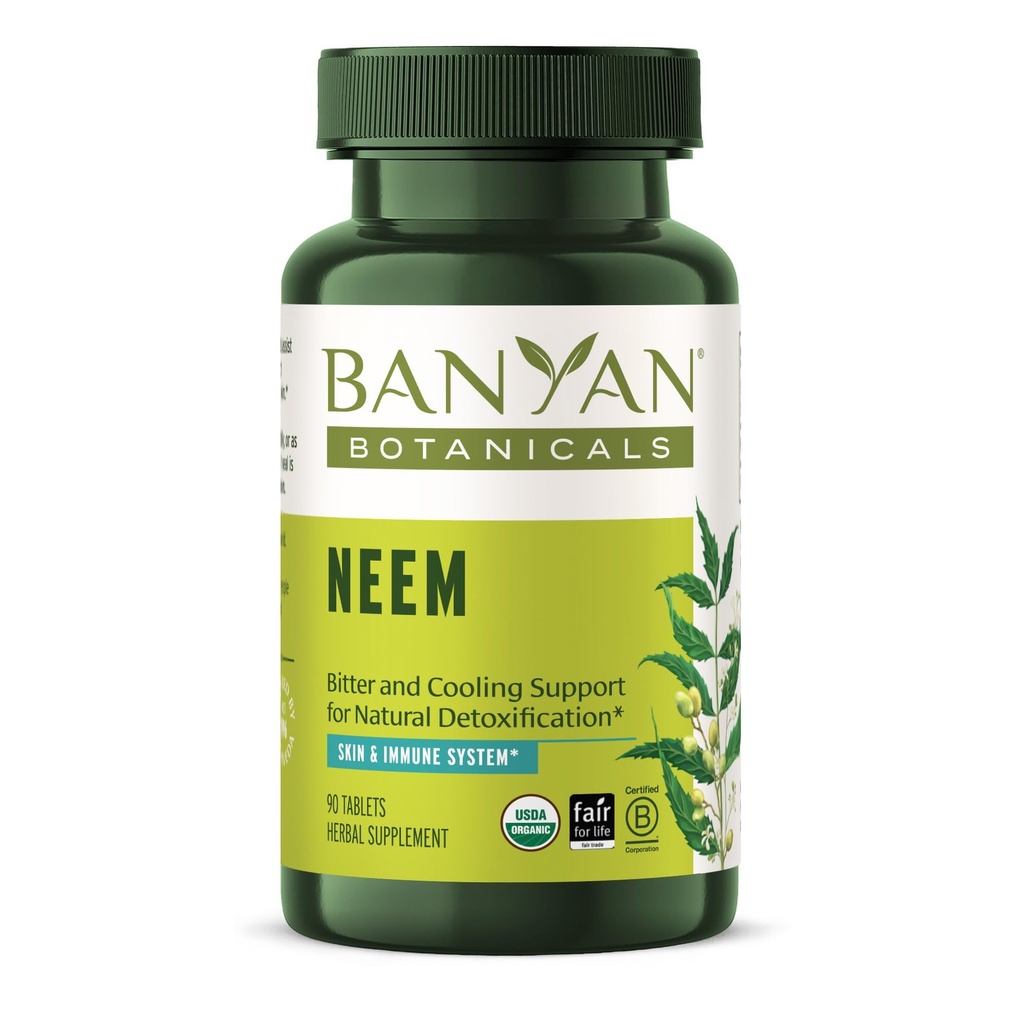 Banyan Botanicals Neem Tabletit 