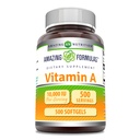 Amazing Formula A-vitamiini 10000 IU Supplement ... Retinyl Palmitate...3000 Mcg...