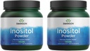 Swanson 100% ren inositolpulver - naturligt tillskott främja fokus och avkoppling - Nerve & Cellular Support - (8oz) 2 Pack