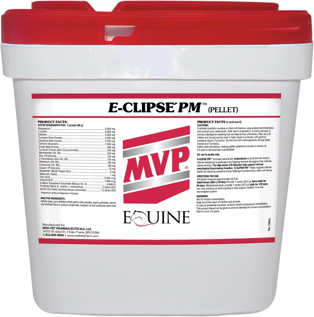 E-Clipse PM (18 lb) Neurologic Health/Immuunituki hevosille