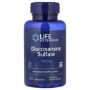 Life Extension Glukosamiinisulfaatti, 750 mg, tukee polvi comfort ja Joint Health, Gluteeniton, ei-GMO, 60 kapselia