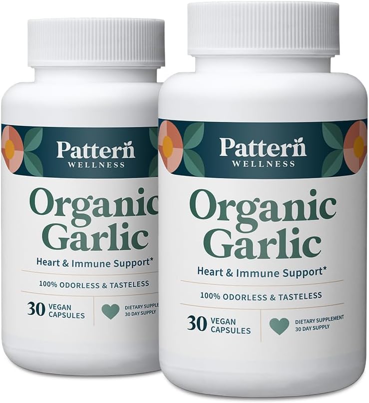 Pattern Wellness Odorless Organic Valkosipuli 1000 mg 