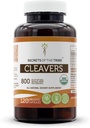 Heimo Cleaversin salaisuudet USDA Organic -valmistettu kasvissyöjäkapseleilla ja Certified Organic Cleavers (Galium apariini) Kuivattu yrtti (120 kapselia)