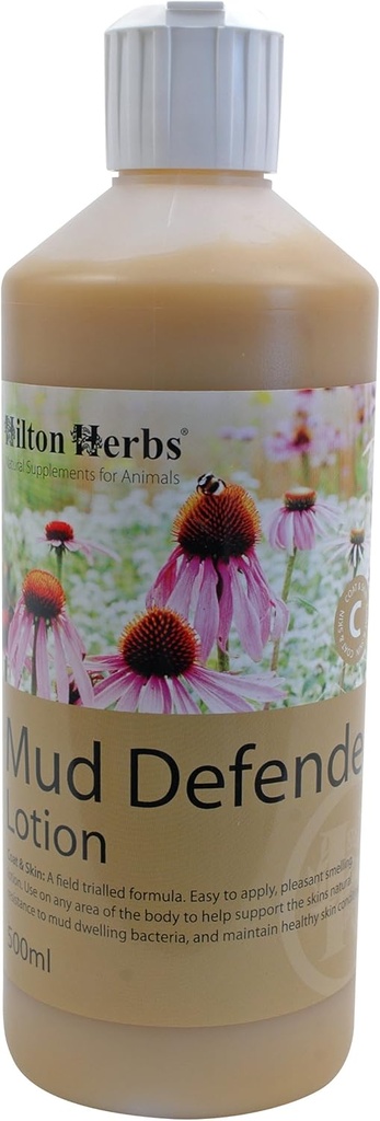 Hilton Herbs Mud Defender Bacteria Protection Lotion för hästar, 1.05pt flaska