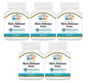 21st Century Slow Release Iron Tablets - 60 ct, pakkaus 5 - Pakkaus Toukokuu Vary