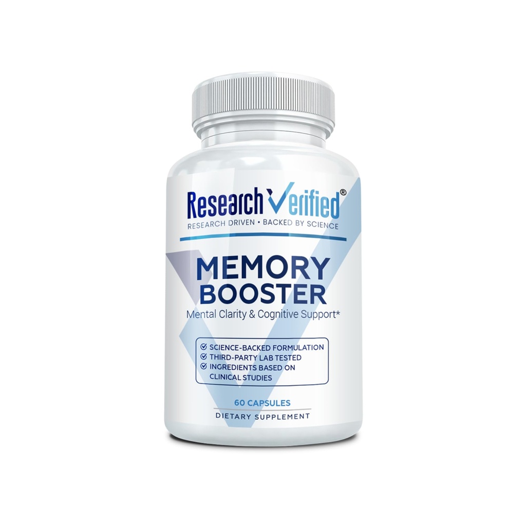 Tutkimus Varmennettu muisti Booster - Nootropic Supplement - Enhance Cognition and Memory - Lion