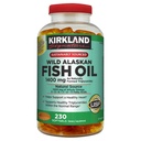 Kirkland Allekirjoitus Kirkland Allekirjoitus Wild Alaskan kalaöljy 1400 mg ravintolisä (Netcount 230 Soft Gels), 230Count ()
