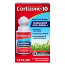 Cortizone-10 Maximal Strength Itch Relief Massaging Rollerball, 1% Hydrocortisone, Fast-Acting, Anti-Itch Liquid för Bug Bites, Rash, Eczema, Psoriasis, Poison Ivy, Oak, Sumac, 1,5 fl. oz