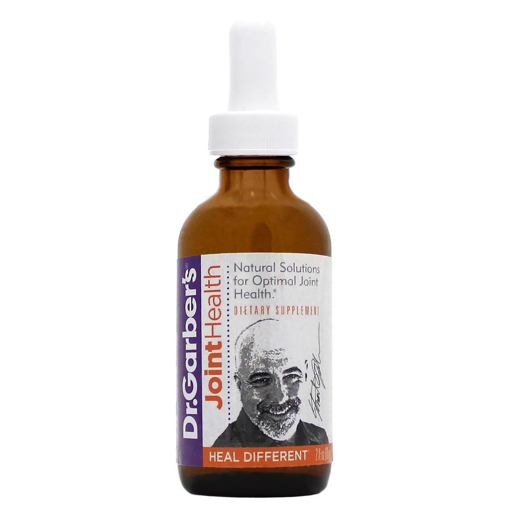 Tohtori Garber's Natural Solutions Joint Health Oral Drops - Gemmotherapy Liquid Supplement for Healthy Joint Support & Function, Joint Repair, ja parannettu liikkuvuus & Joustavuus - 60ml