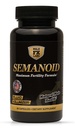 SEMANOID (60 Caps) Maximal fertilitet Formel och Semen Volumizer - Advanced Fertility Ingredients och Male Prenatal Vitamin Blend, 1 månad Supply