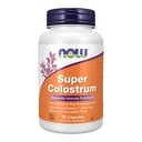 NOW Foods Supplements, Super Colostrum 500 mg, Naturligt förekommande Immunoglobuliner med ImmunEnhancerTM, Olive Leaf Extract och Astragalus Root, 90 Veg Capsules