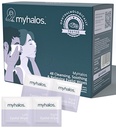 MyHalos® 48 Kosteuttavat silmäluomipyyhkeet kuiviin silmiin - Kosteuttavat ja rauhoittavat silmäpyyhkeet teepuulla - auttaa blephariitti- ja tietokonenäköoireyhtymään, silmäluomien blefariitin hoitoon, puhdistukseen