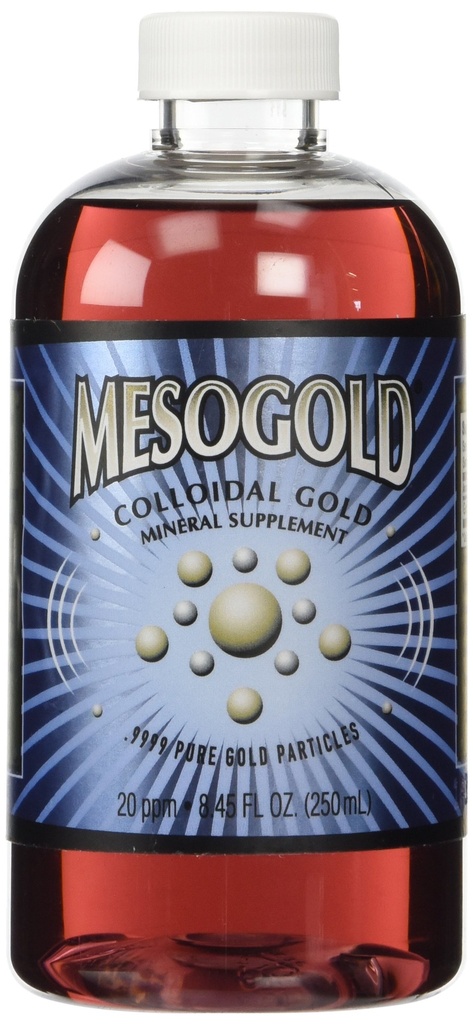 MesoGold ® 20 ppm Colloidal Gold 250 ml/8,45 Oz