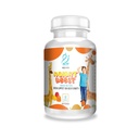 Actif korkeus Boost Mega tuki Korkeuden kasvua 10+ tekijät, Korkeus täydentää lasten ja teini, 60 Gummies, Mansikka maku, Get Pitkä Nopea Formula