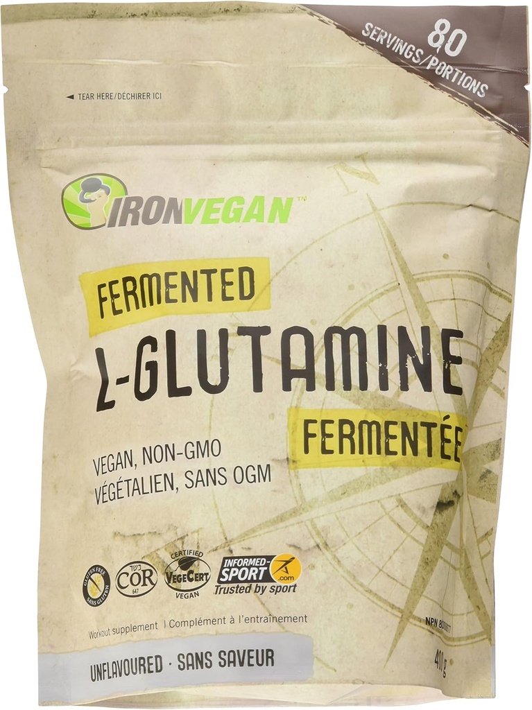 Fermentoitu L-glutamiini, 400 GR