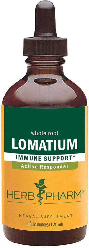 Herb Pharm Lomatium Liquid Extract for Immuun System Support - 4 Ounce