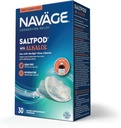 Navage SaltPod w/Alkalol 30 Pack (30 SaltPods) Salt Pod Refills Only - Exclusively Designed Nasal Irrigation System - Sinus Rinse och Alkalol Pods för snabb och lugnande lättnad