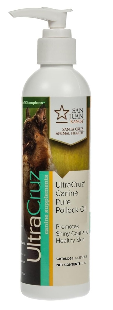 UltraCruz - sc-395363 Koira Pure Pollock Oil Supplement for Dogs, 8 oz