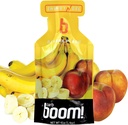 Boom Nutrition Energy Gel - Fruit-Flavored Energy Geels - Workout Gel - Energy Gel pyöräily - Running Gel - Natural Energy Gel - Banana Peach (24 Pack)