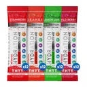 Uusi Trition® Hydration Powder -pakkaus - 48 Elektrolyyttijauhepakkausta, luontaisesti maustettuja nesteytyspakkauksia vettä varten, nopeatoimisia elektrolyyttejä vitamiineja, limeä, mansikka, oranssi, villimarja