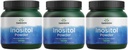 Swanson 100% ren inositolpulver - naturligt tillskott främja fokus och avkoppling - Nerve & Cellular Support - (8oz) 3 Pack