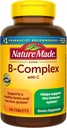 Nature Made Super B Complex C-vitamiinia ja Foolihappoa, ravintolisä immuuni tukea, 250 tablettia, 250 päivän tarjonta