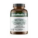 NutraMedix Methyl Complete - Full Methylation & Energy Support Capsules - Vitamin B2, B6, B12 & Folate - med Kreatin Monohydrat & Betaine Anhydrous (120 Count)