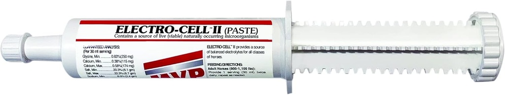 Electro-Cell II Electrolyte Paste hevosille -5-Pack (10 annosta)