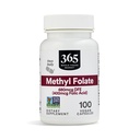 365 av Whole Foods Market, Methyl Folate, 100 Count