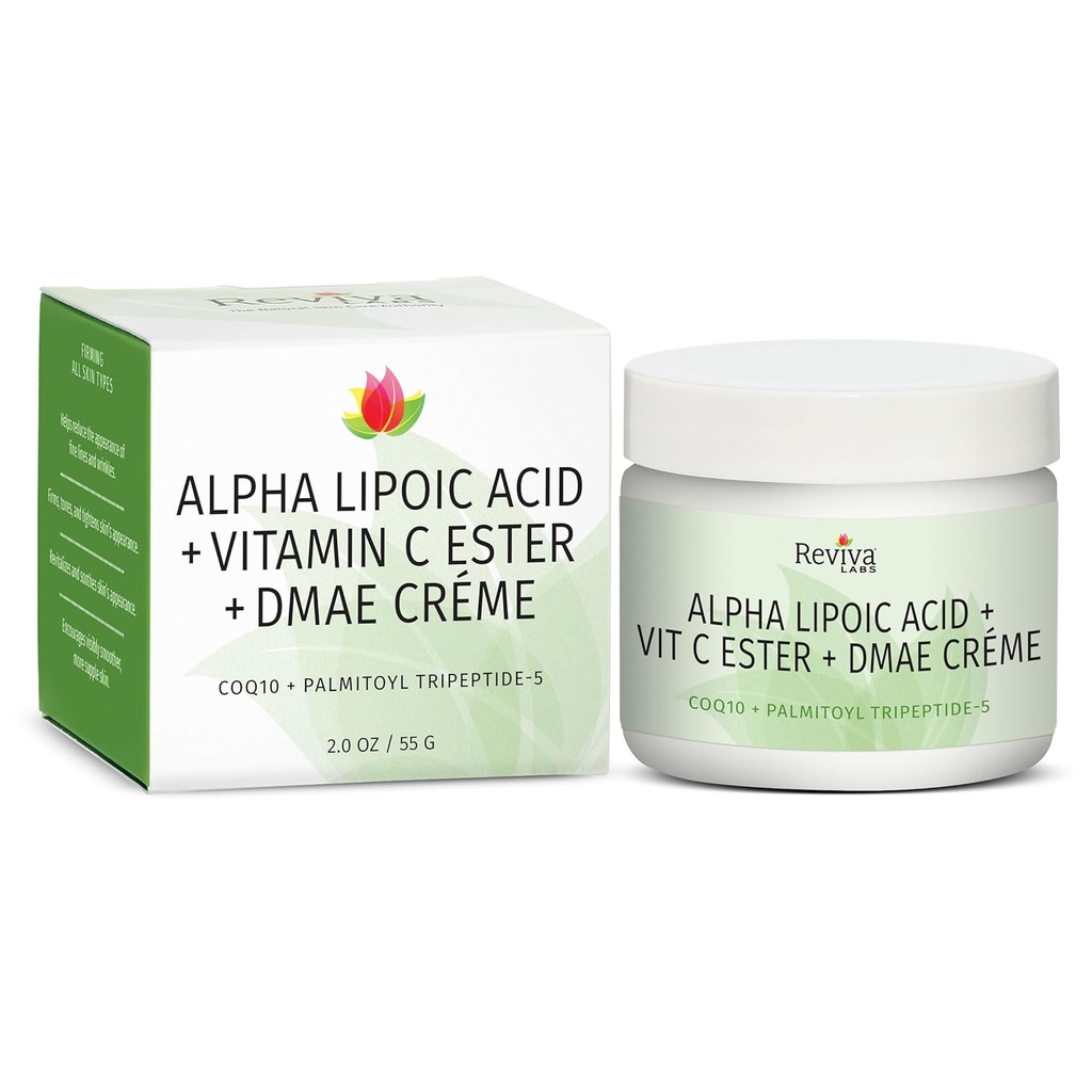 Reviva Labs Alpha Lipoic Acid Vitamin C Ester och DMAE Cream - 2 oz