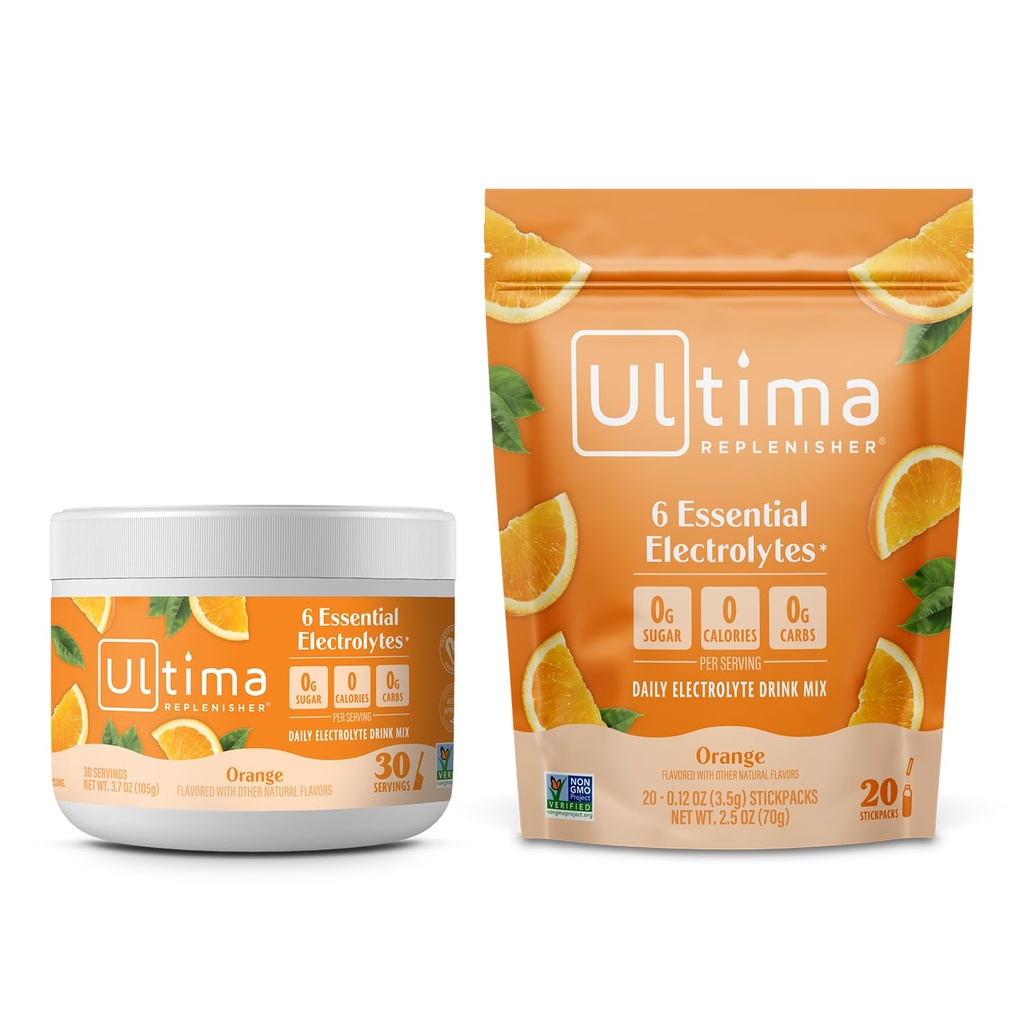 Ultima Replenisher Electrolyte Powder Drink Mix Bundle 