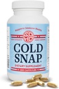 Snap Dynasty Cold Snap - 120ct kapselit, pakkaus 1 - Plant Based Comprehensive Immune Health Support for All Ages, Rapid Lisäravinteet kylmän ja flunssan tuki, Ei vasta-aiheita