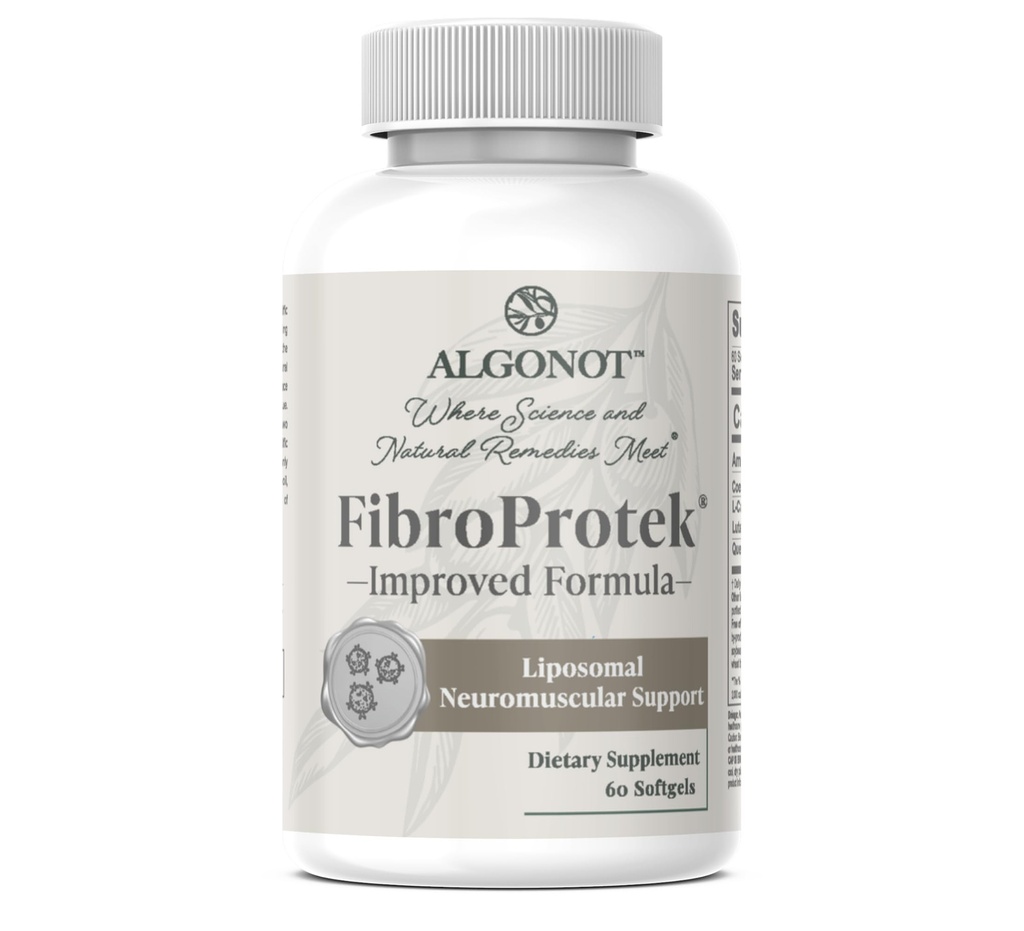 FibroProtek 1 Pack, Läkare Rekommenderad - Luteolin & Quercetin ingår i en exklusiv kombination av ingredienser inklusive olivolja