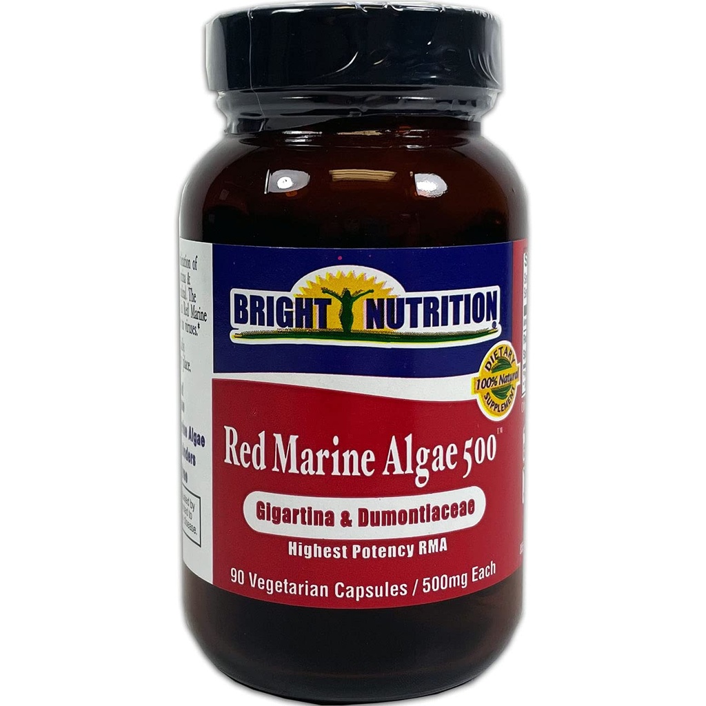 Red Marine Algae 500 - Gigartina & Dumontacea - 90 VCaps / 500mg