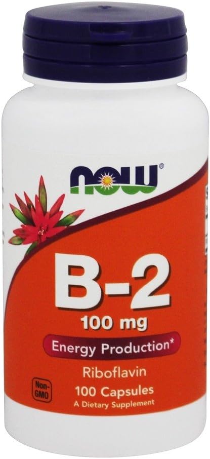 Nu livsmedel B-2 - 100 mg - 100 kapslar
