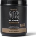 Art of Sport 30g Protein Powder, Chocolate, Protein för idrottare, Plant Based, Dairy & Gluten Free, 0g Sugar, 5g BCAA, 3,5g MCT, 1,21lb tub