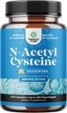 NAC- täydennys N-Acetyl Cysteine 600mg - Vegan High Imeytyminen Ei- hauduttava NAC 600 mg kapselit Glutatione Precursor maksan Cleanse Detox & Repair Plus Lung Health and Immuniteetti tuki (240ct)