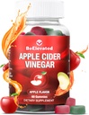 Apple Cider Vinegar Gummy | Viktminskning Ginger tillskott för kvinnor och män | 500mg ACV Gummies för Belly Fat Burner | Boost Metabolism | Non-GMO Apple Flavor Vitamins | (60 greve flaska)