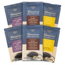 Teeccino Prebiootti SuperBoostTM Yrttikahvi Sampler - 6 Trial-kokoinen pakkaukset - Tumma suklaa, Mango sitruuna balm, Macadamia Nut - Prebiootti, kofeiiniton, maakahvi vaihtoehtoja hyvää Gut Health