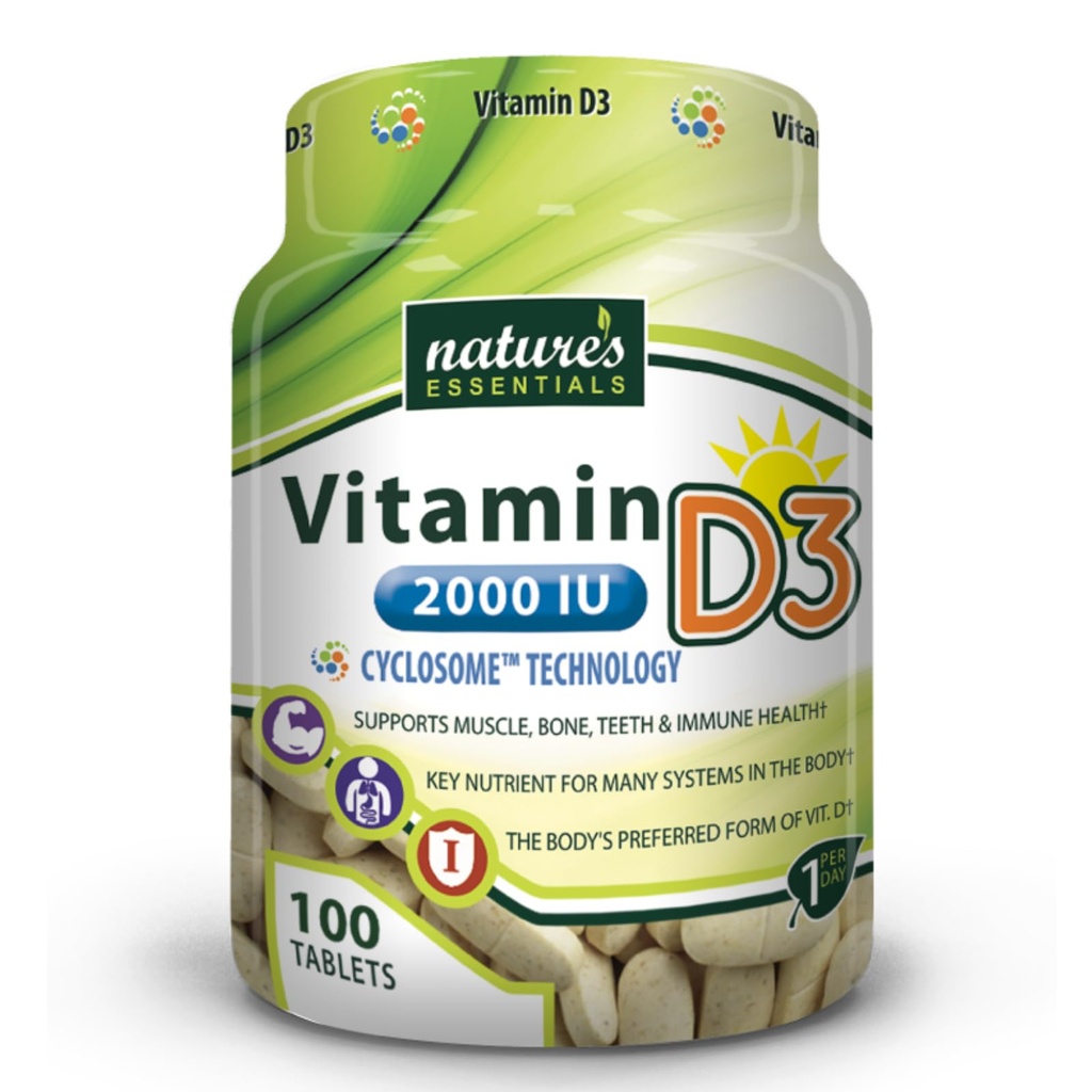 LUONNON OLENNAISET D3-vitamiini 2000IU ...Immuunituki...