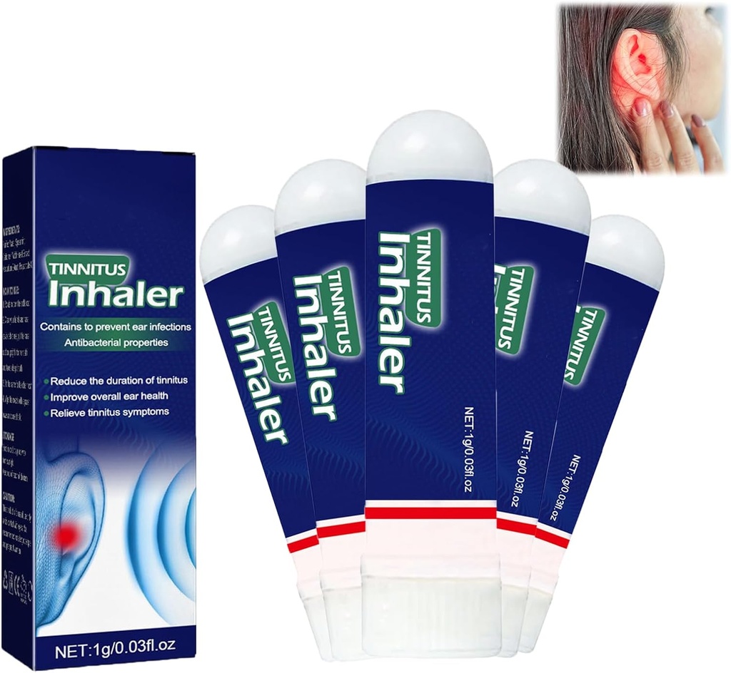 Echo Ease Tinnitus Inhalaattori, tinnitus Relief for Soittavat korvat laite
