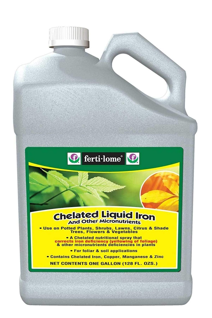 Lannoitteet Kelatoitu nestemäinen rauta, 1 Gallon