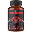 agobi Testosteroni Supplement for Men - 11 Yrtit - Ashwagandha, Tribulus, Ginseng & More - 60 kapselia 1 kuukausi