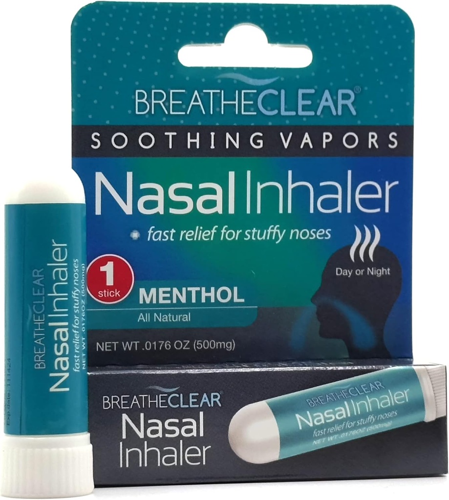Rauhoittava höyrysumutin Nasal Inhalaattori - ominainen Blend Täydellinen Stuffy Nenä Relief / Portable Stick 1-Pack
