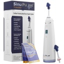 SinuPulse Traveler 30 Sinuair Packets - langaton sykkivä Nasal kastelu Sinus Rinse System, Space Saving Cleaner & Relief Machine for Travel, tehokkaampi kuin Neti Pot tai Nenä Sumupullo