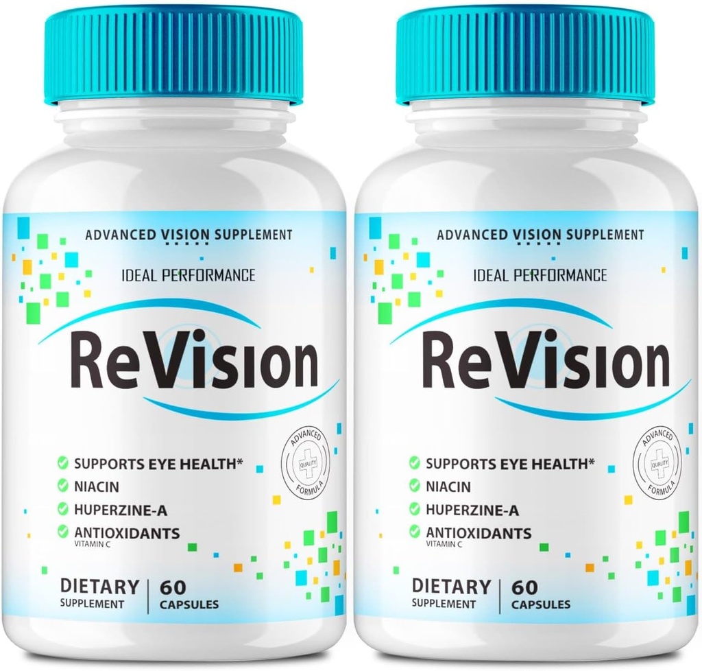 IDEAL OPERAATIO (2 pakkaus) Revisio Silmien täydennys pillereitä Advanced Vision 2.0 Eye Care Complex Vitamiini Kapselit Pro (120 kapselia)