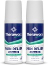 Theraworx Maximal Strength Pain Relief Roll-On med Lidocaine, Fast-Acting - 2.5 Oz - 2 Räkna