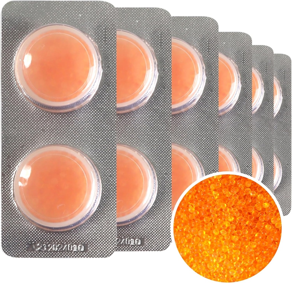 12-pack kuulolaite Kuivauskapselit C&C kuivauskuivain Caps Lisävarusteet phonak, Starkey ja Unitron Charger tapauksessa tai kuulolaite tapauksessa Kuivat kapselit voidaan säilyttää (3Garm)