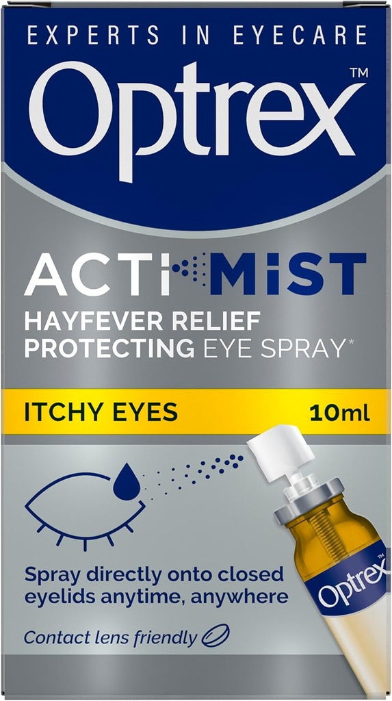 Optrex ActiMist 2-in-1 Eye Spray Itchy Plus Watery Eyes - 10 ml