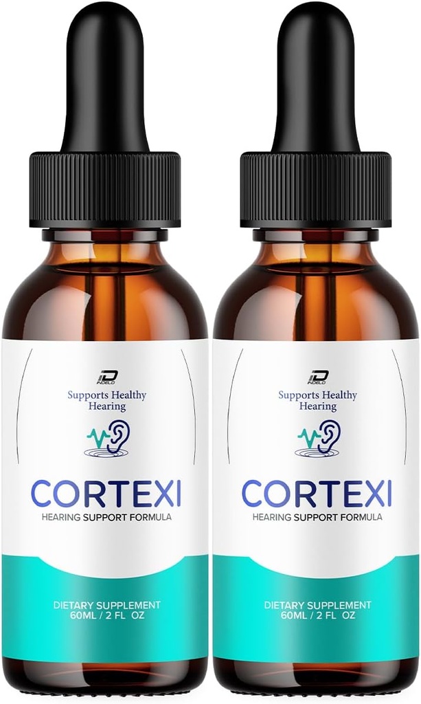 Cortexi Tinnitus Korvatippa - Cortexi 24, Cortexi Liquid Drops, Cortexi Reviews, Cortexi Drops for Ear Relief (2 pakkaus - 120 ML)